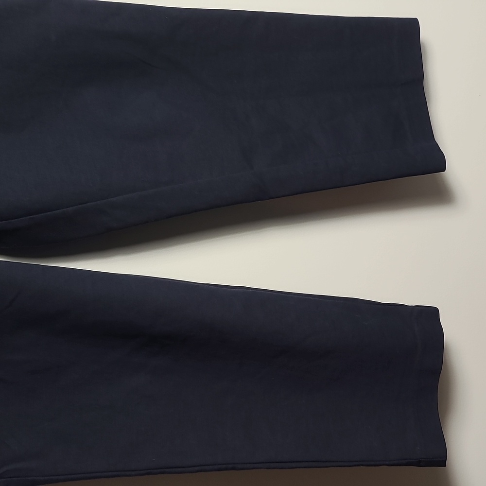 LOFT The Riviera Slim Cropped Pant in Navy Blue Size 14 - Picture 6 of 14